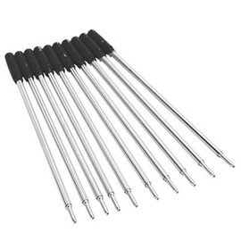 Woodriver Cross Style Black Ink Refills 10Pk