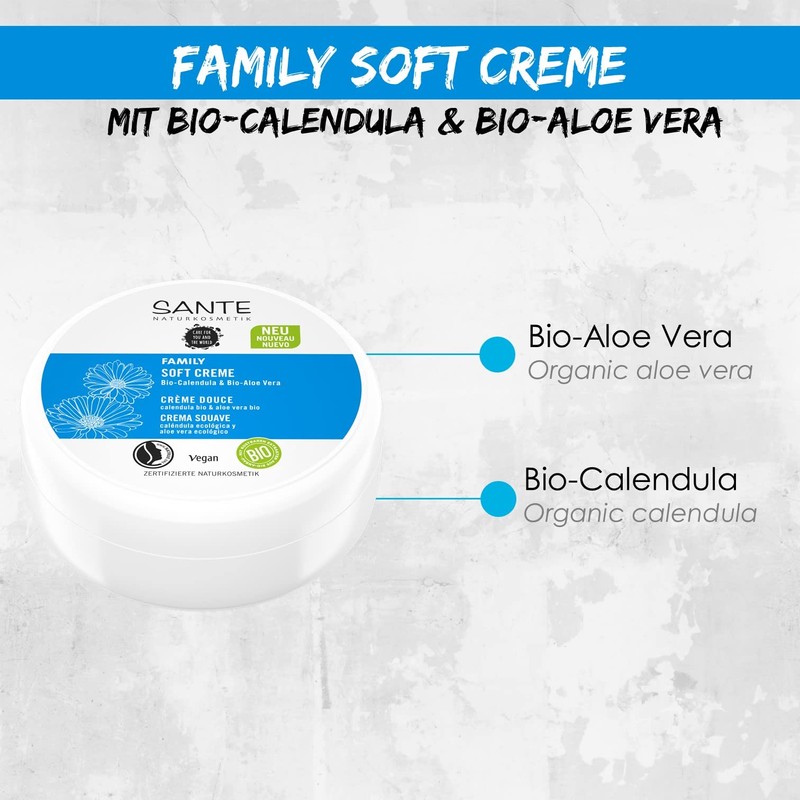 Sante Naturkosmetik Naturkosmetik Family Soft Cream Organic Calendula & Organic
