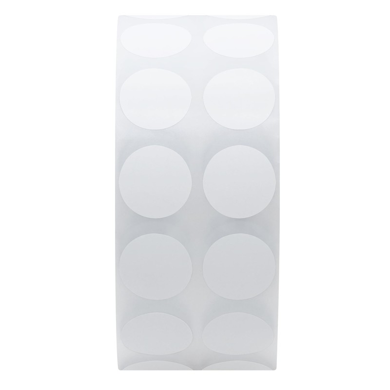 Hybsk Removable Stickers, Round Color Labels, Round, 2,000 Sheets/Roll, Small