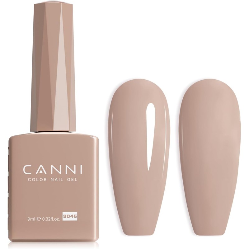 CANNI - Esmalte de uñas en gel nude, 1 pieza,