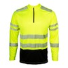 Arborwear Men's 820630 Premium Shade 2-Tone Quarter Zip HVSA Class