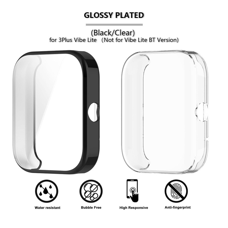 [2-Pack] Screen Protector Compatible with 3Plus Vibe Lite (Not for