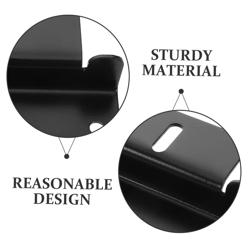 MAGICLULU 4Pcs Rv Solar Panel Mounting Bracket Durable Aluminum Alloy