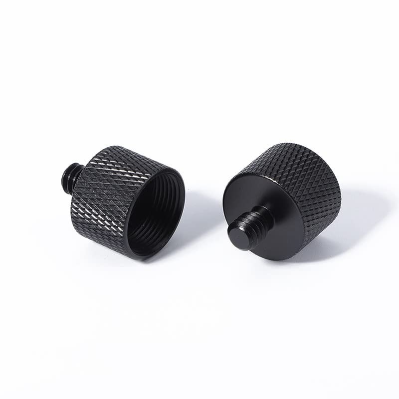 Microphone Screw Adapter, Camera Screw Converter Adapter, 1/4 Male to
