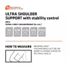 Shock Doctor 842 Shoulder Support Large / X-Large Black