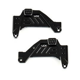 LCX Racing 1/10th RC Crawler Car Aluminum Front Shock Tower Mount Shock Hoop set Shock Absorbers Bracket for Axial SCX10 III SCX10.3 AXI03007, Upgrades Parts Accessories