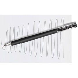 JANEMO 12pcs pens ballpoint pens gel pens office supplies black pens. Pens ballpoint pens Gel Pens Pens Frosted carbon neutral pen 0.5mm Business pen Office supplies black pens (black)