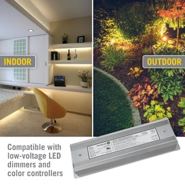 Armacost Lighting 851500 150 Watt, 24V DC LED Power Supply, Silver