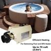 Vanbolt Pool Heater-3KW 220V 240V Electric Pool Water Heater, Upgrade