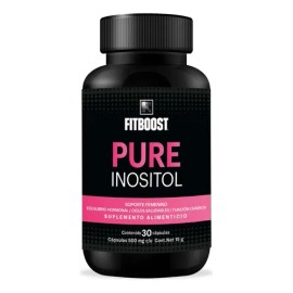 Inositol Puro Cápsulas 500mg Fitboost Sabor