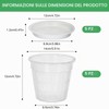 Dwitkul 5 Pezzi Vaso Trasparente per Orchidee, Vasi per Orchidee