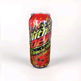 Mountain Dew FULL Limited Edition 2021 Mountain Dew Can Mtn Dew Flamin' Hot 16oz Can 🔥
