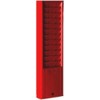 Metal Wall Mounted Time Card Holder Rack, Model 167H, 12