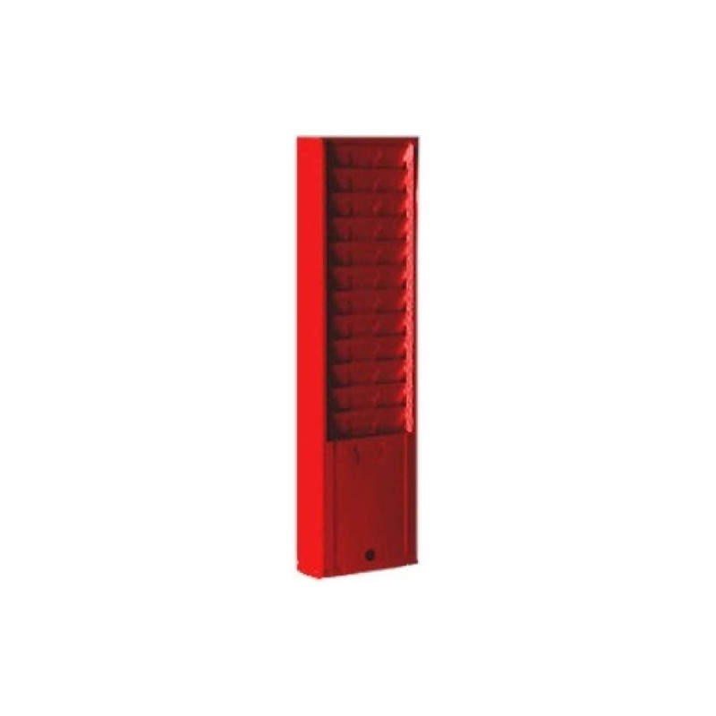 Metal Wall Mounted Time Card Holder Rack, Model 167H, 12
