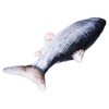 Electric Fish Cat Toy Plush Moving Wagging Jumping Automatic Simulation