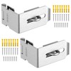 Mixizigoz 90 Degree Hasp Lock Latch, Right Angle Safe Padlock