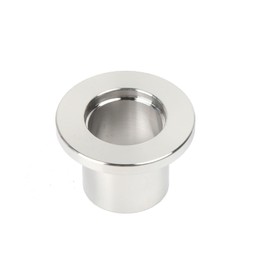 QMINOX ISO-KF16 Weld Stub Flange, NW16 for 0.75 in. Tube OD, 304 Stainless Steel weld stubs Length 20mm NW Vacuum fittings KF half nipple