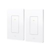 Eve Light Switch (Matter) 2-Pack – Smart Wall Switch for