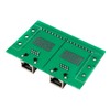 RJ45 Ethernet Connector Breakout Board Dual Network Port Input Screw