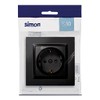 Schuko Plug Black Simon 10