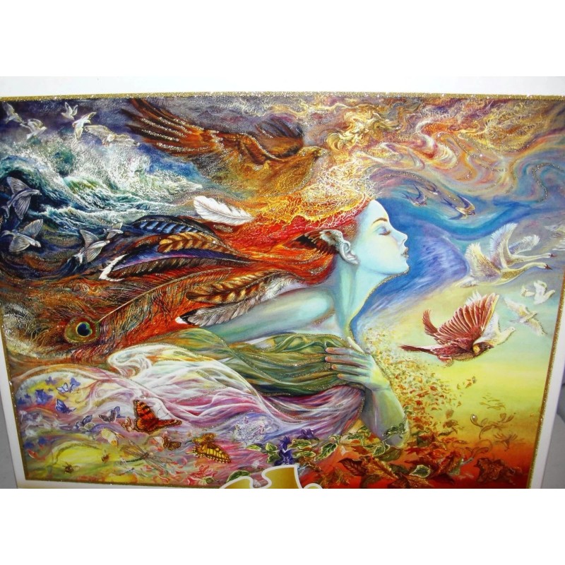 Buffalo Josephine Wall "Spirit of Flight" Glitter Edition 1000 Pc