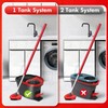 Pack of 2 Scrubbing Brushes & 1 Spin Mop Head