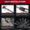 AMGSH 10 Pcs Air Hammer Pneumatic Chisels Tools, 9pcs 0.401''