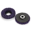 5Pcs 100mm Poly Strip Wheel Disc Paint Rust Removal Tool