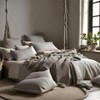 Cuore di lino - Pure Linen Cushion Cover 100% Made