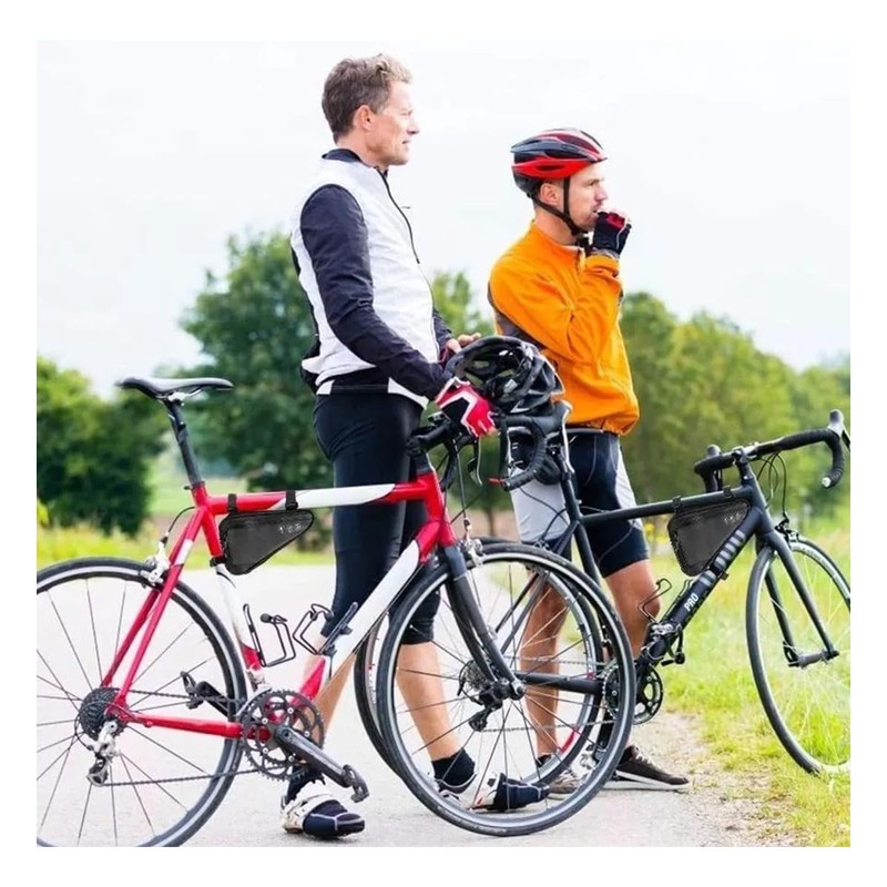 Aokesy Bolsa de Triángulo para Bicicleta, Impermeable, Reflectante, Accesorios Ciclismo