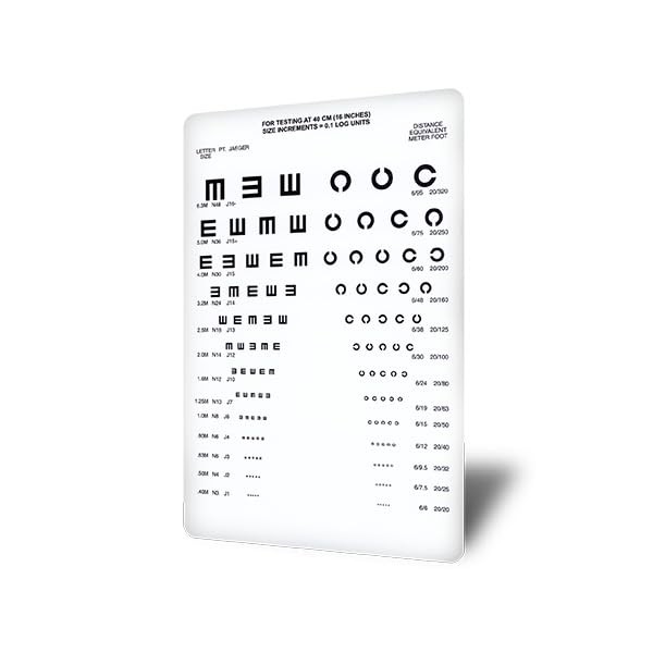 Good-Lite Co Tumbling E and Landolt C Near Vision Test