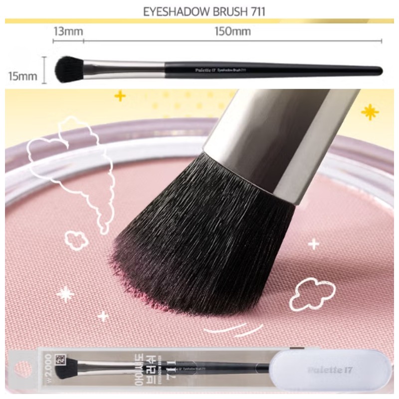 PALETTE17 Makeup Brush Collections 1ea, Type:PALETTE17 Powder Brush