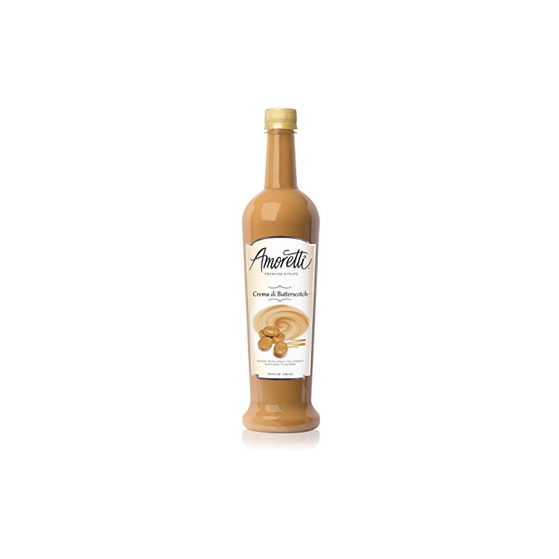 Amoretti Premium Syrup, Crema Di Butterscotch, 25.4 Ounce