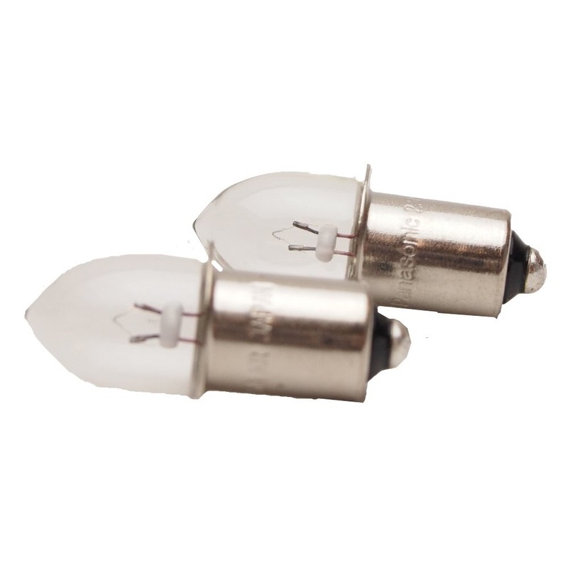 Panasonic Krypton Bulbs, 2 Pack MB-25P5K/2B, 2.5V 0.5A