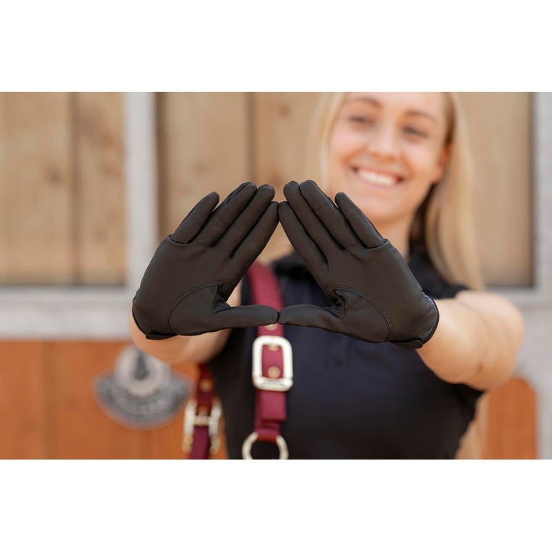 Roeckl Sports Riding Gloves Messara Tournament Summer Gloves Black 8