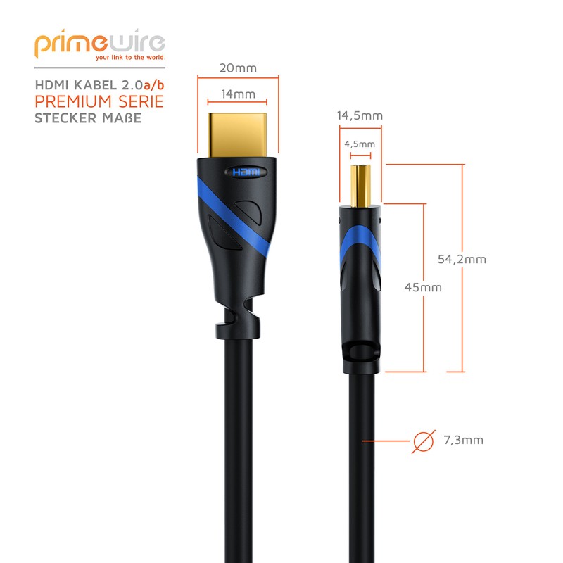 CSL, HDMI 2.0 cable, 18 GB.