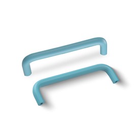 SPDYCESS 4Pcs Kitchen Cabinet Handles 96mm Hole Center Aluminium Cupboard Door Handle Pulls with Screws Colourful Handles for Drawer Wardrobe