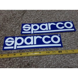 Sparco Lot of 2 Sparco Saftey Racing Decals Stickers NHRA Nascar Street Outlaws