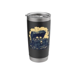 Golden Pirate Treasure Chest for a Legendary Find Stainless Steel Insulated Tumbler
