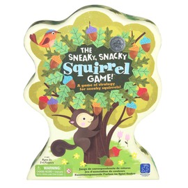Educational Insights The Sneaky, Snacky Squirrel Game - Cute Preschool Board Games for Kids, Toddler Fine Motor Skills, Color Matching Kids Games and Fun Gifts for Girls & Boys Ages 3+