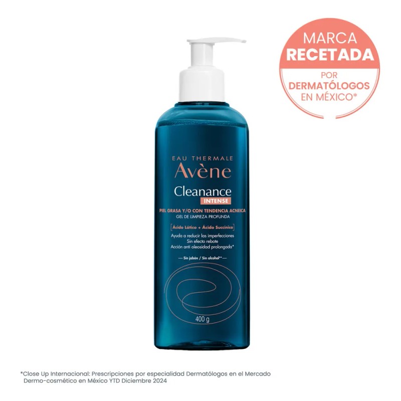 Avène Cleanance Intense Gel Limpieza Profunda Piel Grasa 400g