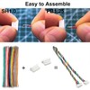 SH1.0 to PB1.25 Pre-Crimped Cables and Connectors Kit Compatible with