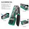 ZoeRax Ethernet crimping tool kit RJ45 crimp tool, Cat5 Cat6
