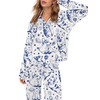 SHESHOW Silk Satin Pajamas for Women Set Long Sleeve Sleepwear