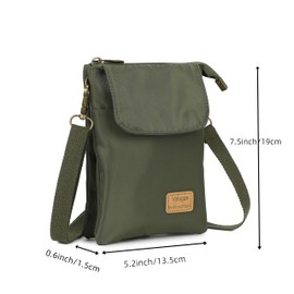 Velugan Small Crossbody Phone Purse Wallet Bag Cute Crossbody Purse Cellphone Wallet Shoulder Bag For Women And Girls Gifts (Fushia)