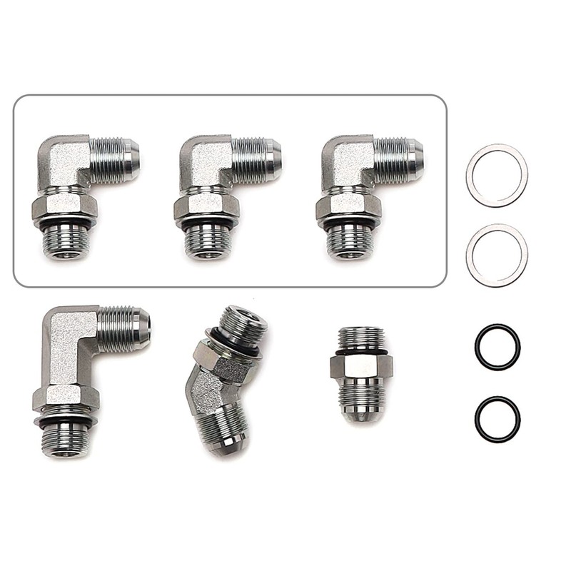 Allison-Transmission Cooler Hose Line Fitting Kit for 2006-2010 GM GMC