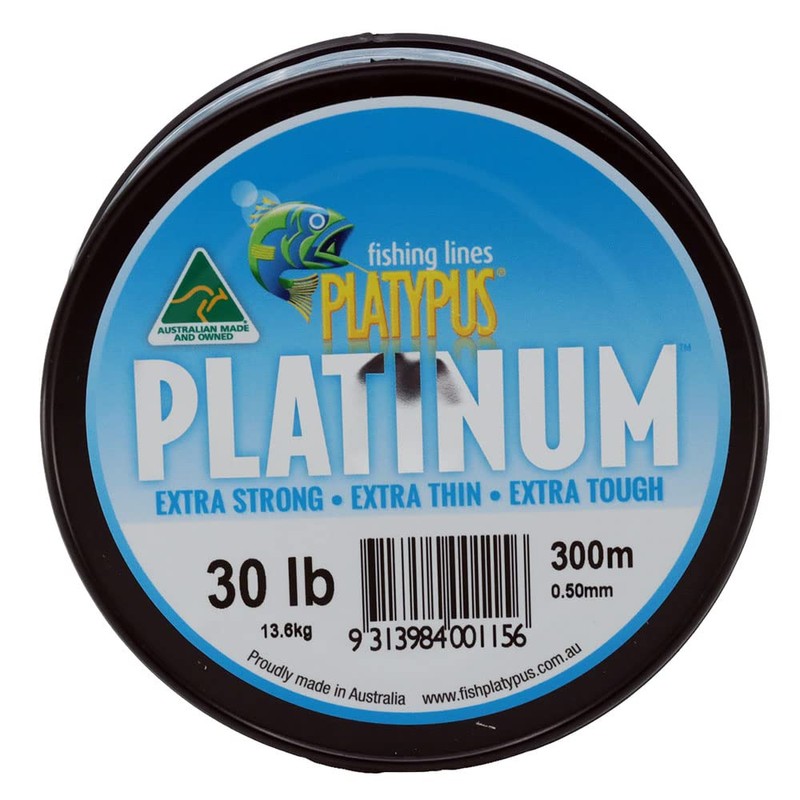 Platypus Platinum Monofilament 300m 30lb
