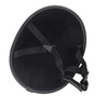 Motorcycle Low Profile Half Face Helmet Skull Cap Matte Black