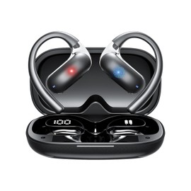 AI Language Translation Earbuds, 4 in 1 Bluetooth Translator Earbuds with App, Translate Earbuds Real Time in 133 Languages, HiFi Sound Translation Earbuds Real Time for Travel, Business (Black）