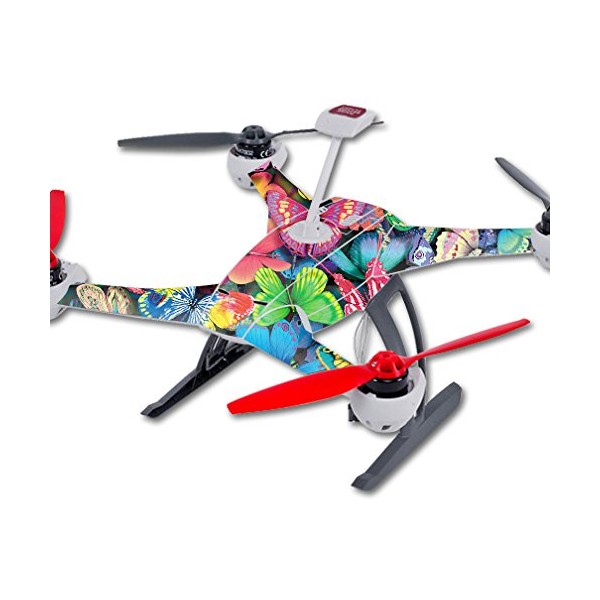 MightySkins Skin Compatible with Blade 350 QX3 Drone – Butterfly